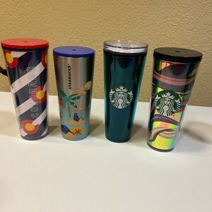 Starbucks Tumbler Collection with Bold Colors
